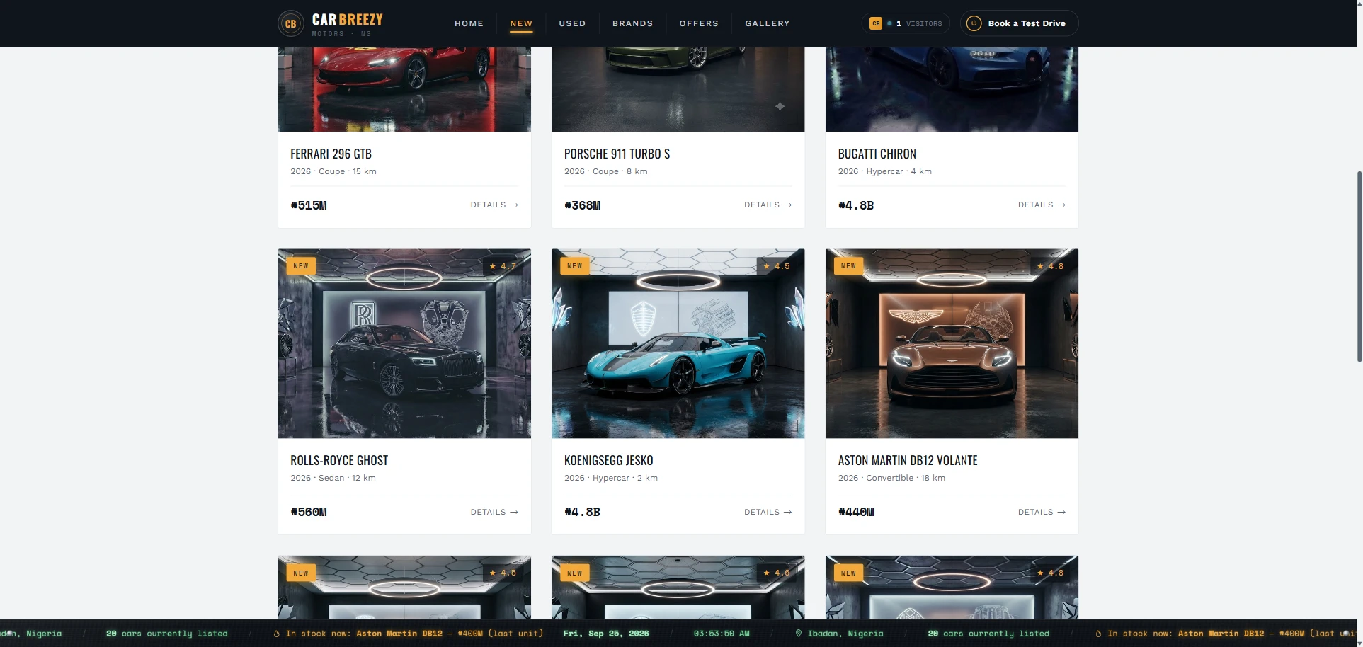 CarBreezy screen 2